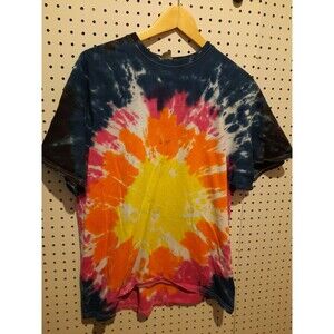 Handmade Tie Dye XL Tshirt Sunburst